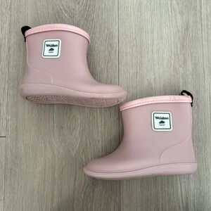 Amazon Toddlers Girls Rainboots Pink Size 7 Lightweight Waterproof Rubber